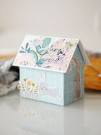 POP-UP PŘÁNÍ VE TVARU DOMKU - návod