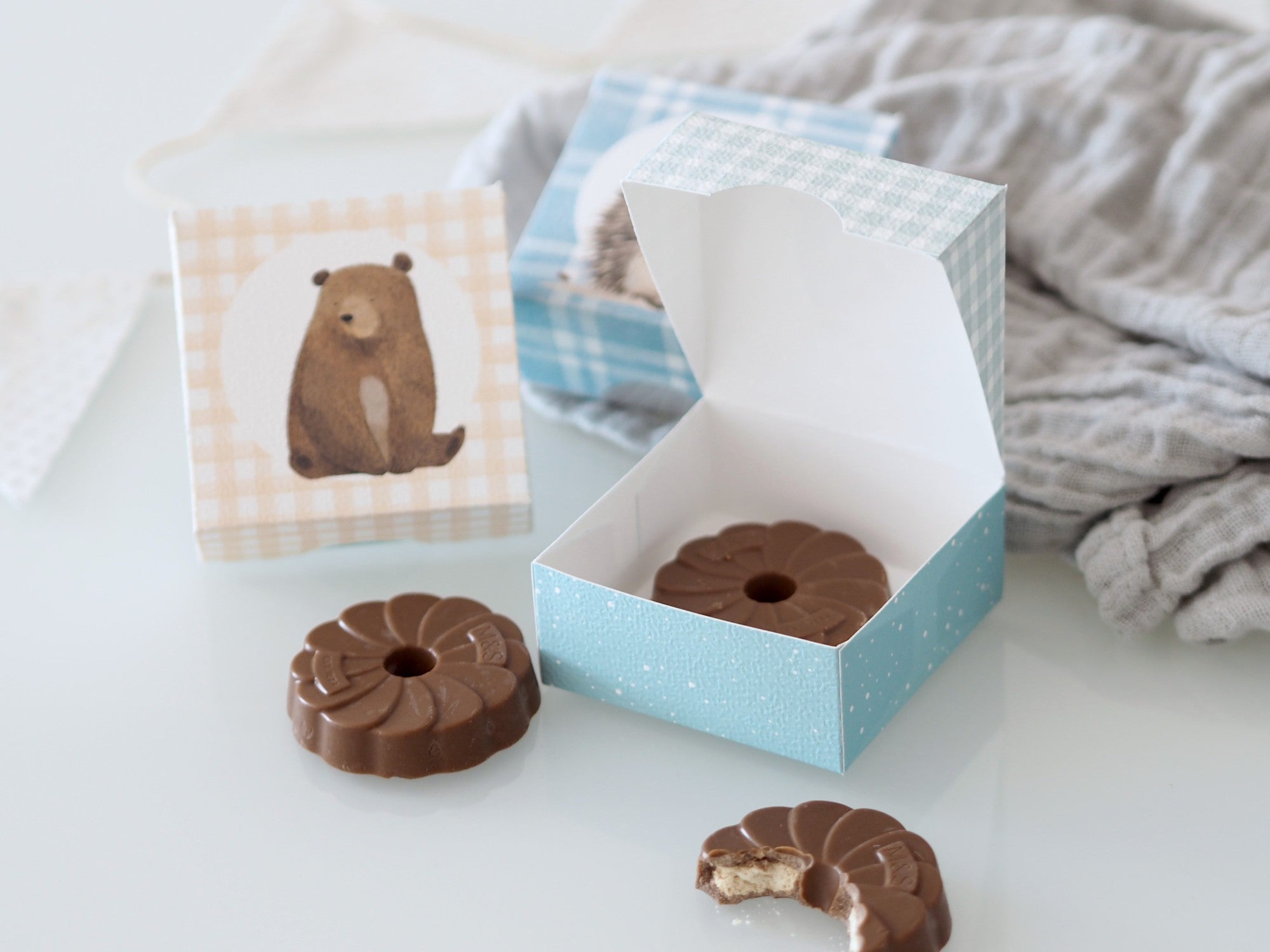 Lesní přátelé - KRABIČKY (PDF) - pro kluky