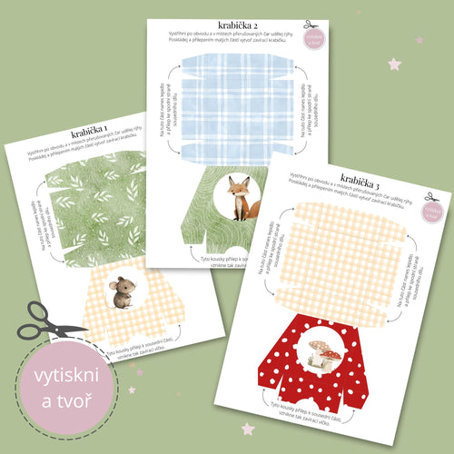 Lesní oslava - KRABIČKY (PDF)