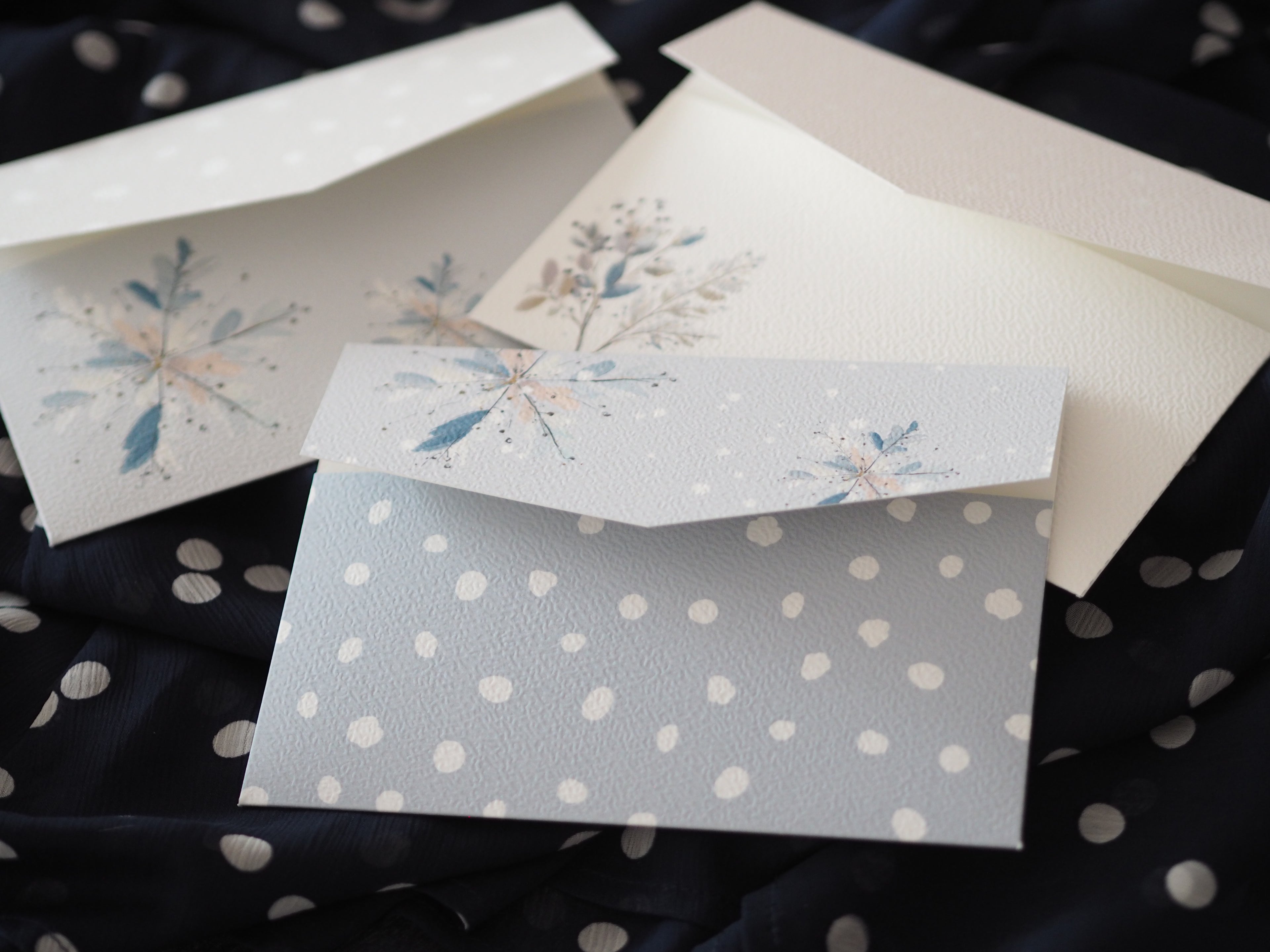 V zimní mlze – sada obálek k tisku (3 ks)