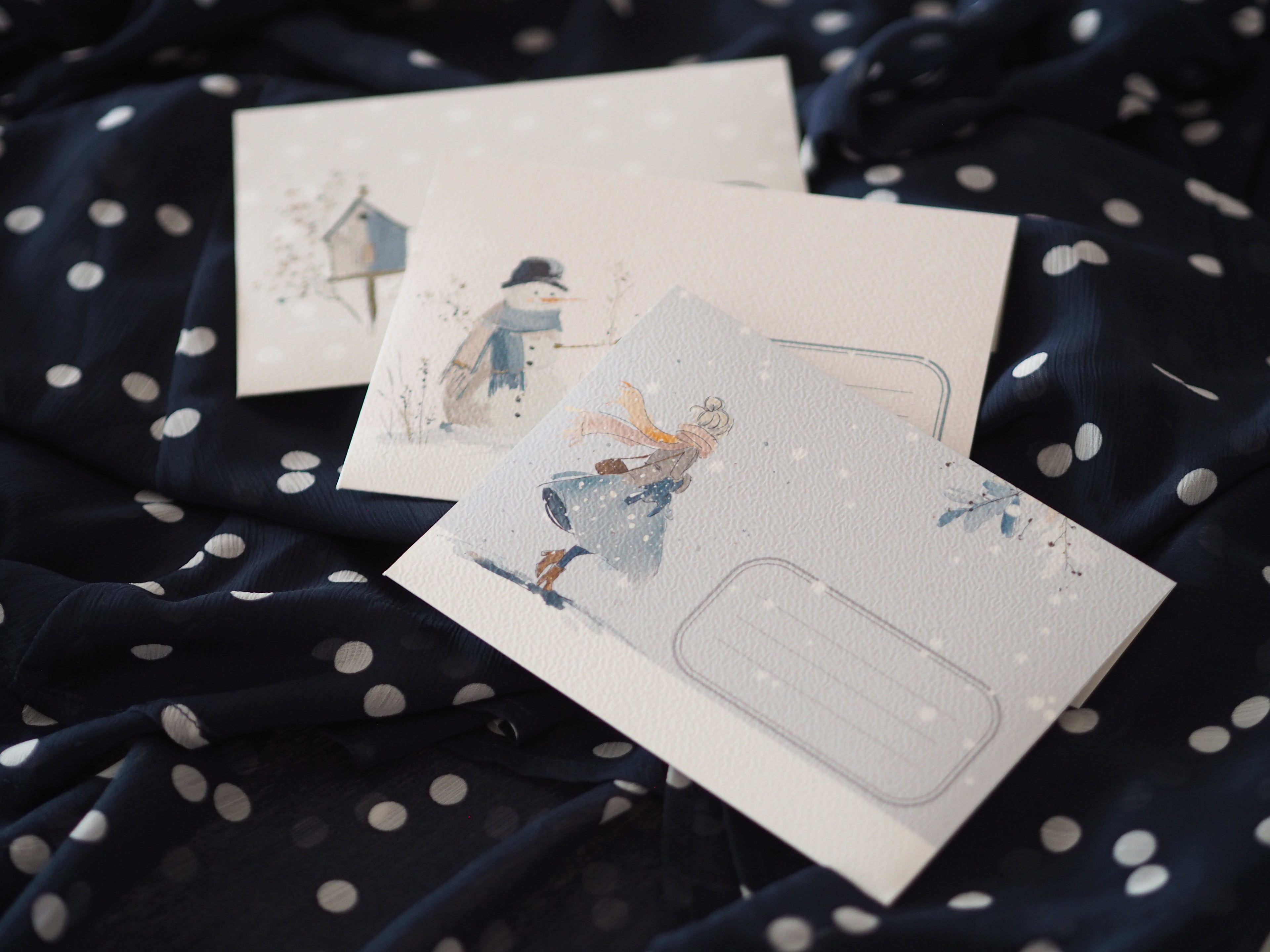 V zimní mlze – sada obálek k tisku (3 ks)