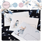 V zimní mlze – sada obálek k tisku (3 ks)