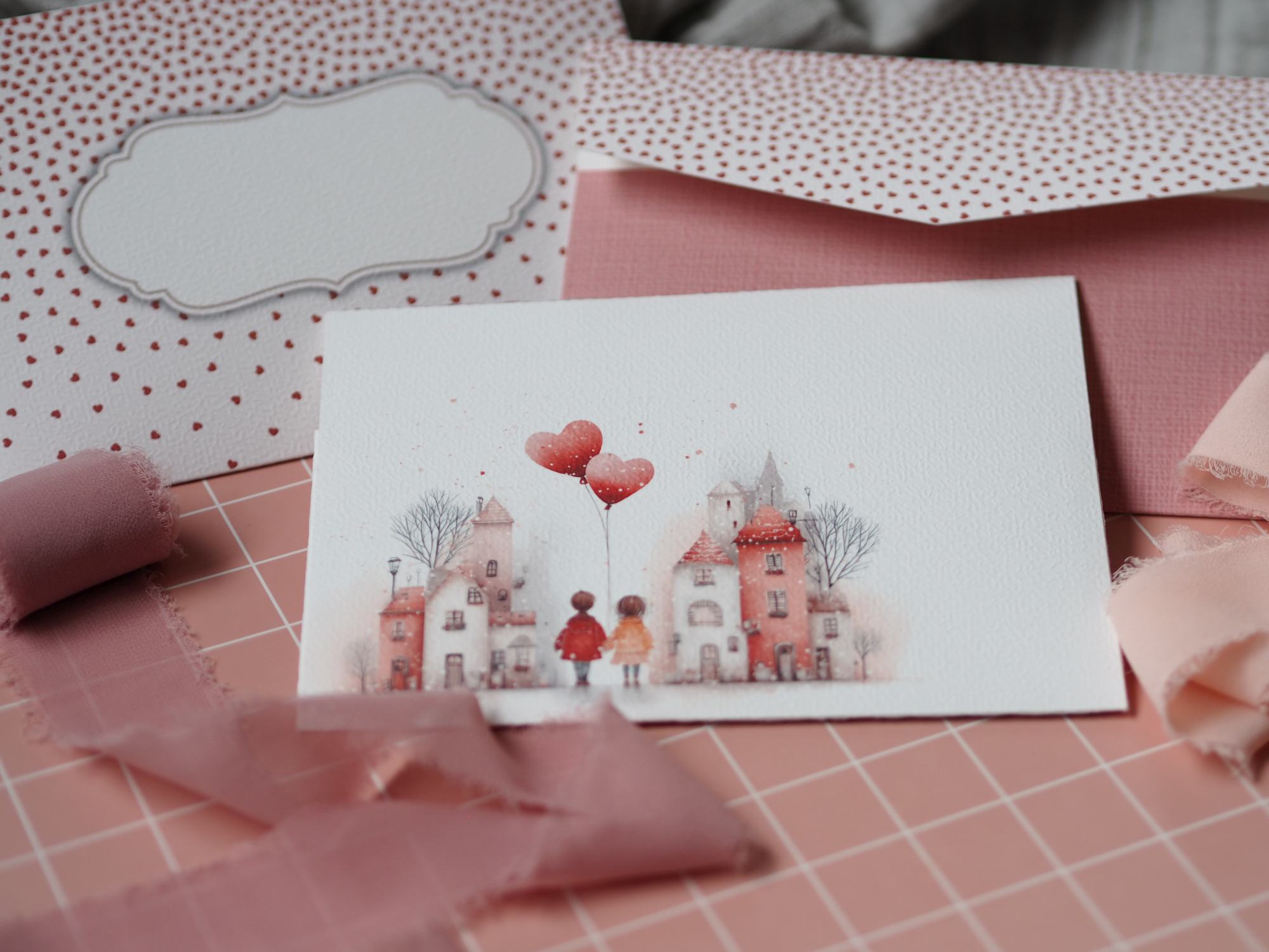 Sada obálek – ZAMILOVANÉ MĚSTO (PDF)