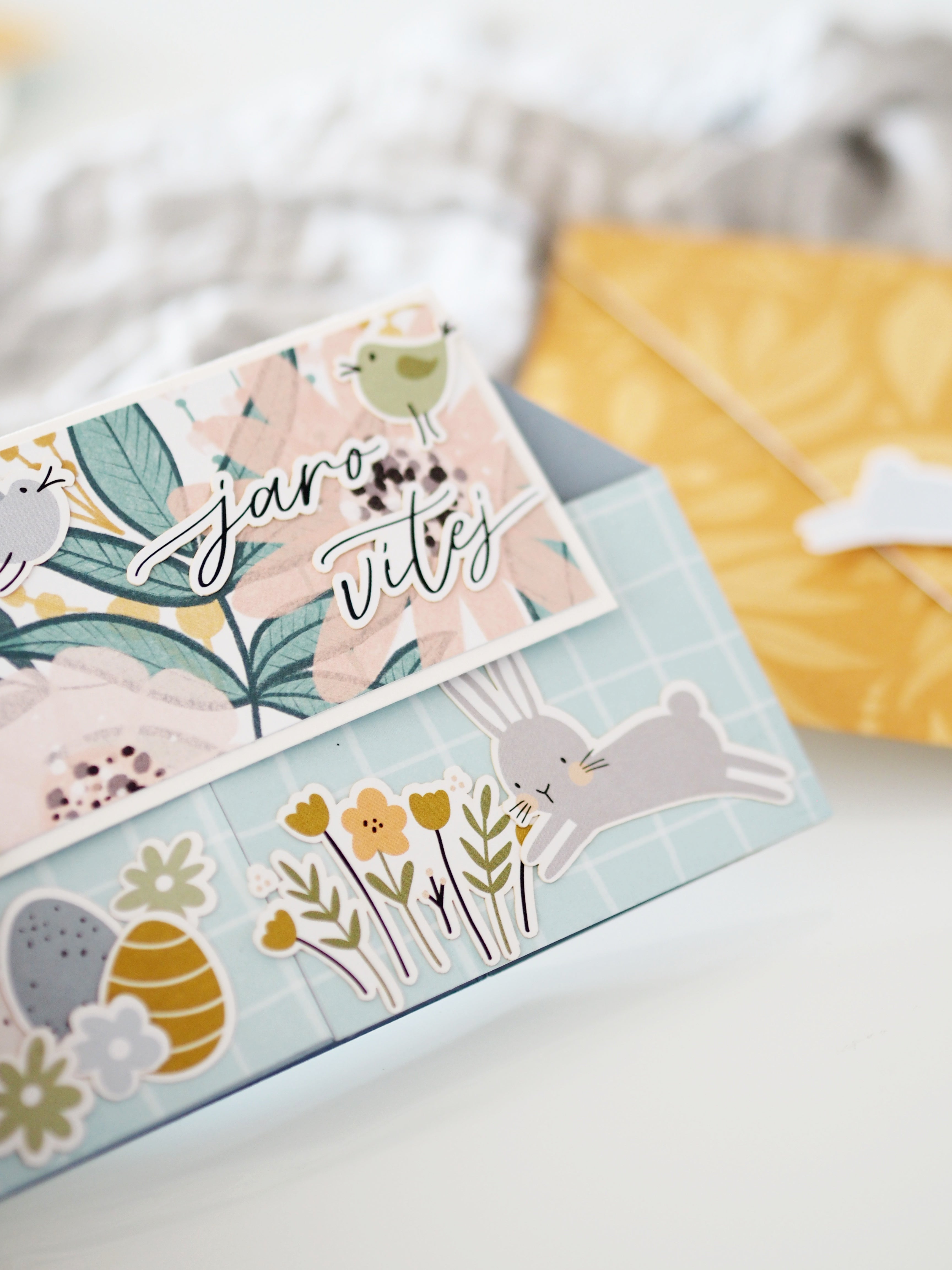 POP-UP PŘÁNÍ VE TVARU DOMKU - návod