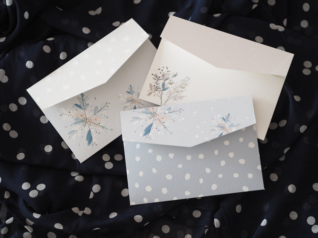 V zimní mlze – sada obálek k tisku (3 ks)