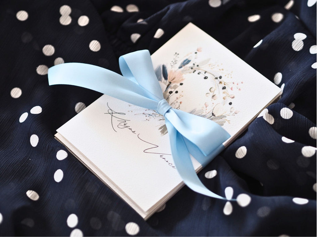 V zimní mlze – sada vánočních přání k tisku (5 ks) - varianta 2